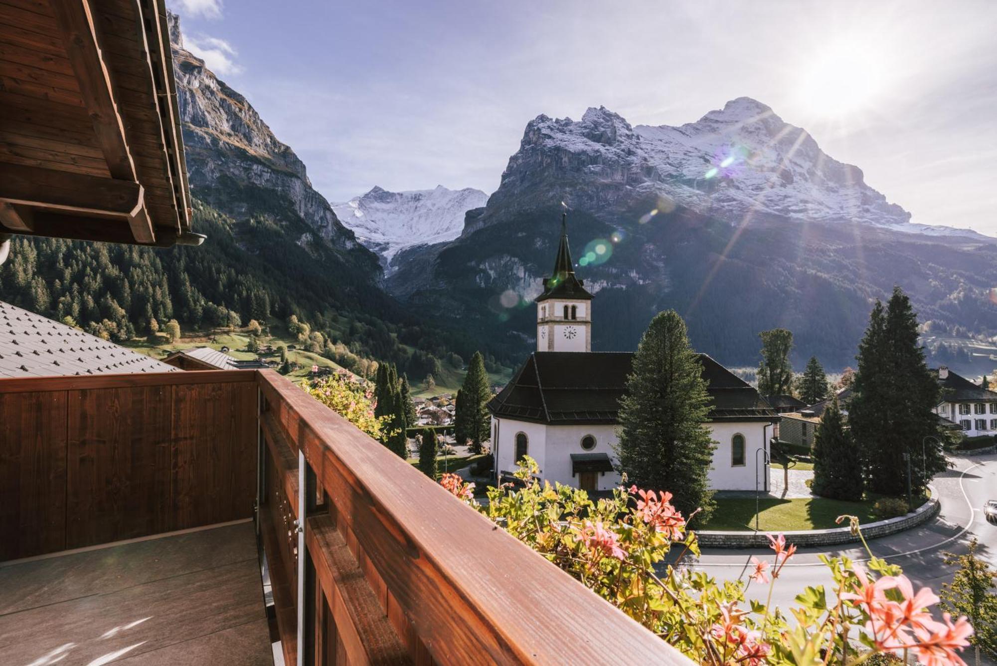 Hotel Fiescherblick Grindelwald Exterior foto